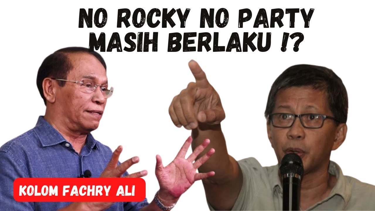 ROCKY GERUNG PENGANJUR POLITIK ARGUMENTATIF - KOLOM FACHRY ALI (KOFI TV) EPS. 09