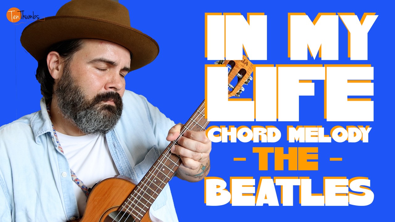 In My Life - The Beatles - Урок игры на укулеле с аккордами и табулатурой.