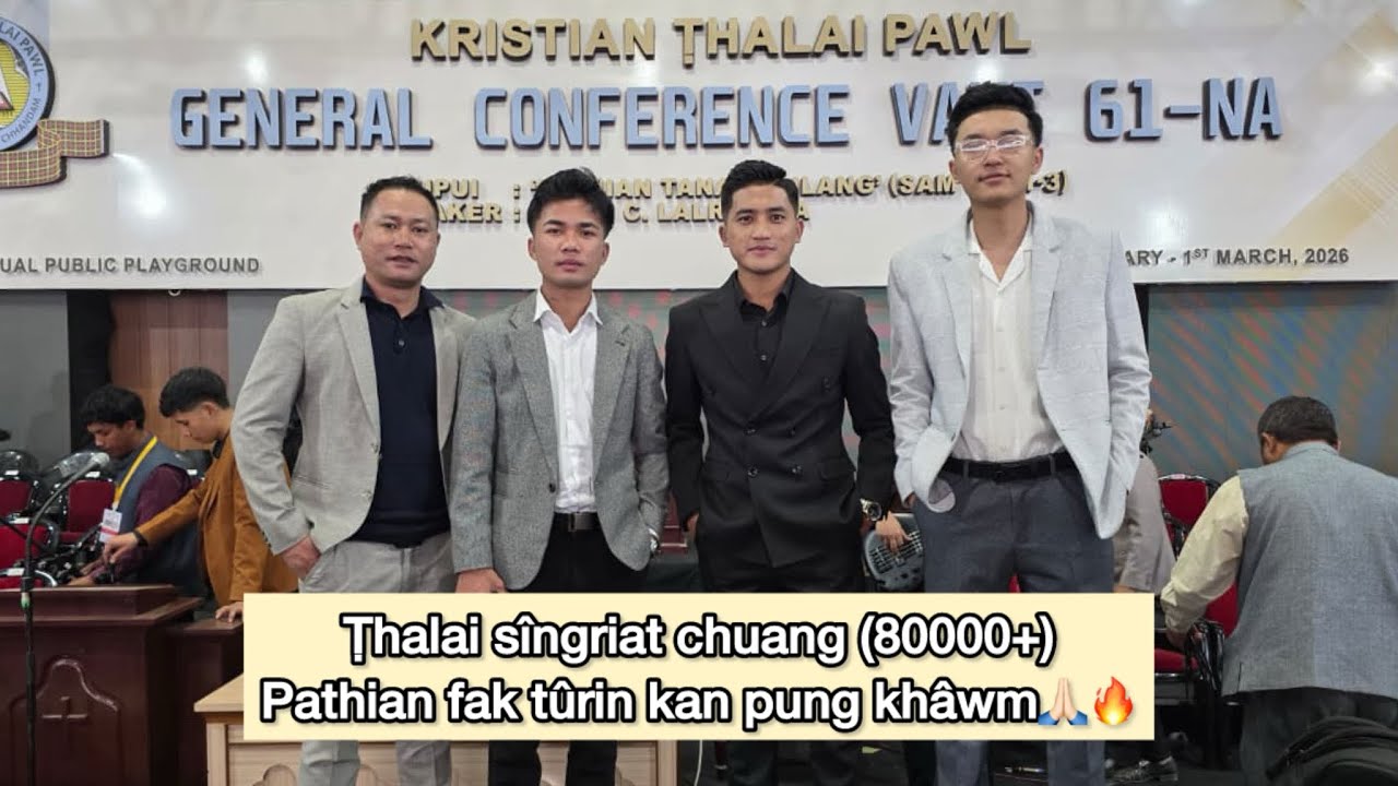 KTP General Conference vawi 61-na Vlog #2 | Saitual a full thak 🙌🏻😂| Mizoram Record Breaker🔥|