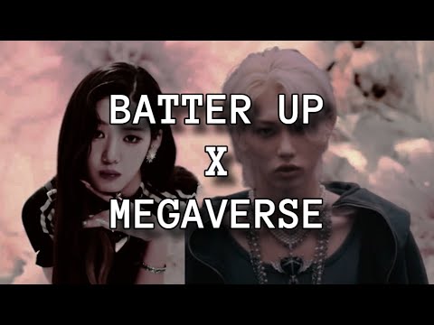 batter up x megaverse - babymonster stray kids MASHUP