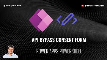 How to bypass API consent form displayed in Microsoft Power Apps while connecting to external API?