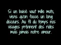 Souf Histoire D Un Premier Amour Paroles ɞ 