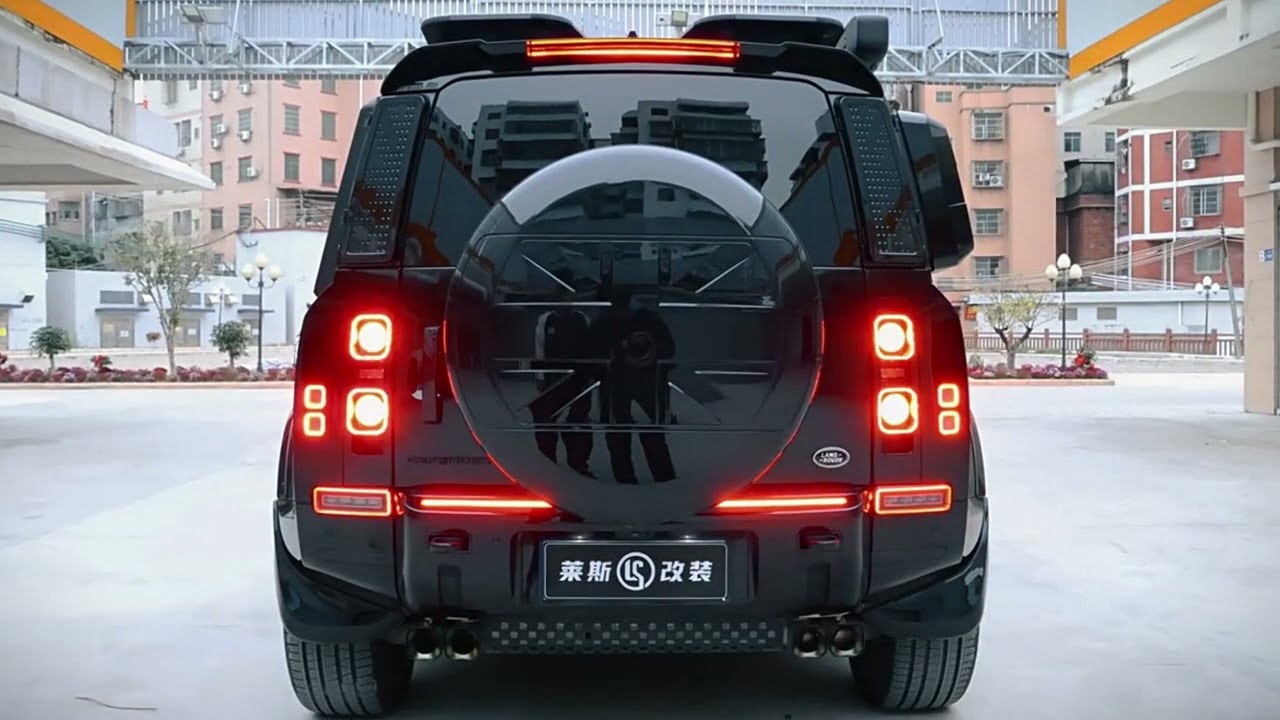 Land Rover Defender 90 110 130 rear bar reversing tail lights