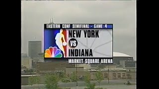 1995 NBA on NBC - Knicks vs Pacers - ECSF Game 4 Intro