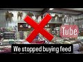 We stopped buying animal feed feedstore savemoney survivalist