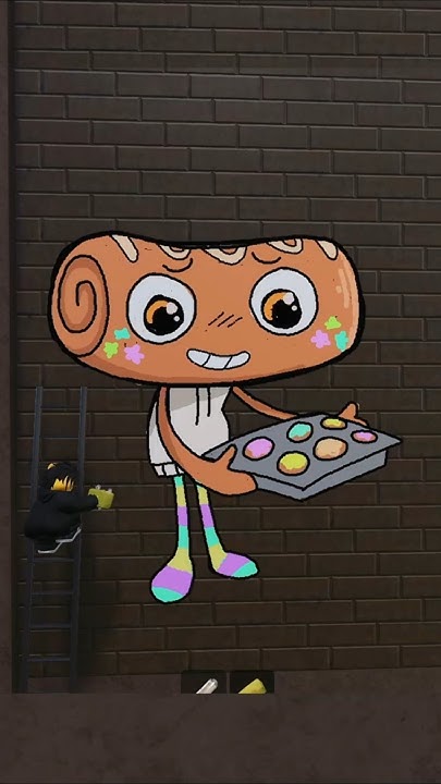 Drawing Cosmo from Dandy's World in Roblox Spray Paint #roblox #art # ...