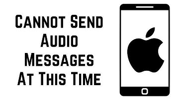 How To Fix Cannot Send Audio Messages At This Time
