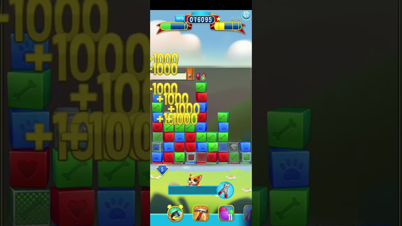Pet Rescue Saga level 4445 one hammer