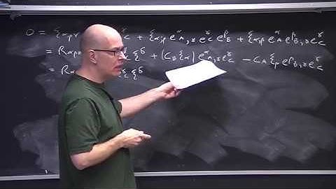 An advanced course in general relativity  Lecture 24