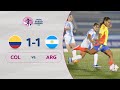 Colombia vs argentina 11  resumen  conmebol sub20 fem  fase final