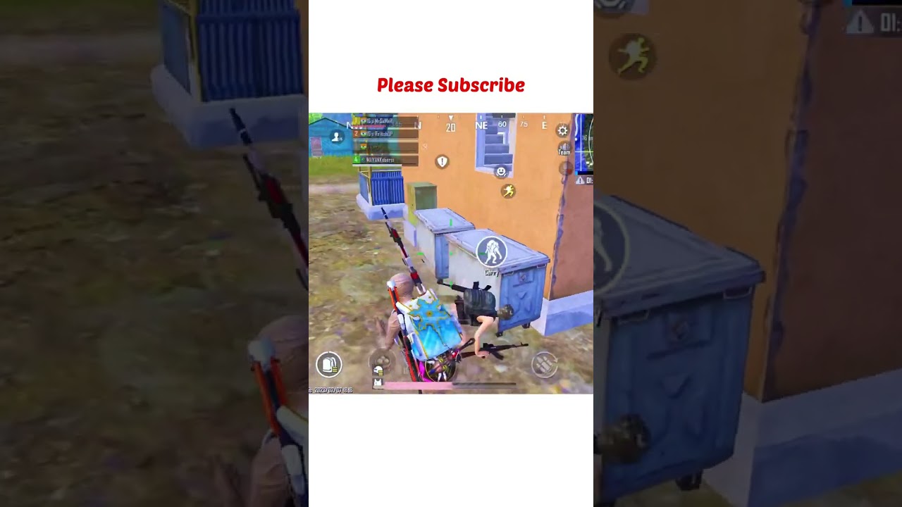 Intense Mk14 vs Groza fight in PUBG Mobile 