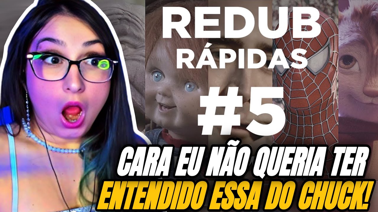 REACT Redub Rápidas #5 (Paródia Redublagem) | THAY REACT