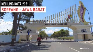 Keliling Kota Soreang Bandung Jawa Barat 2021. Kota Kecil Berudara Sejuk