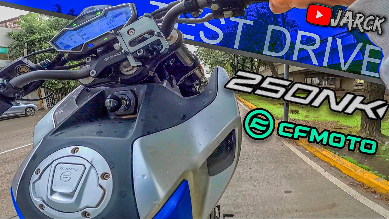 TEST DRIVE CF MOTO 250 NK y WHEELIE TEST | JARCK