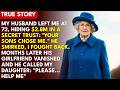 My Husband Divorced Me At 72, Hiding Our $2.8M Business In A Secret Trust. "Your Sons Already Kno...
