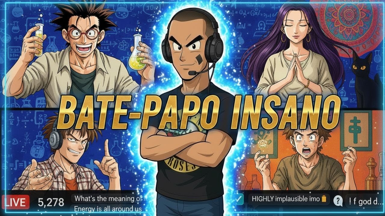 🔴BATE-PAPO INSANO: SÁBADO DAS INSANIDADES