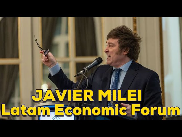 Javier Milei 9° edición del Latam Economic Forum 🔴 En Vivo 🔴