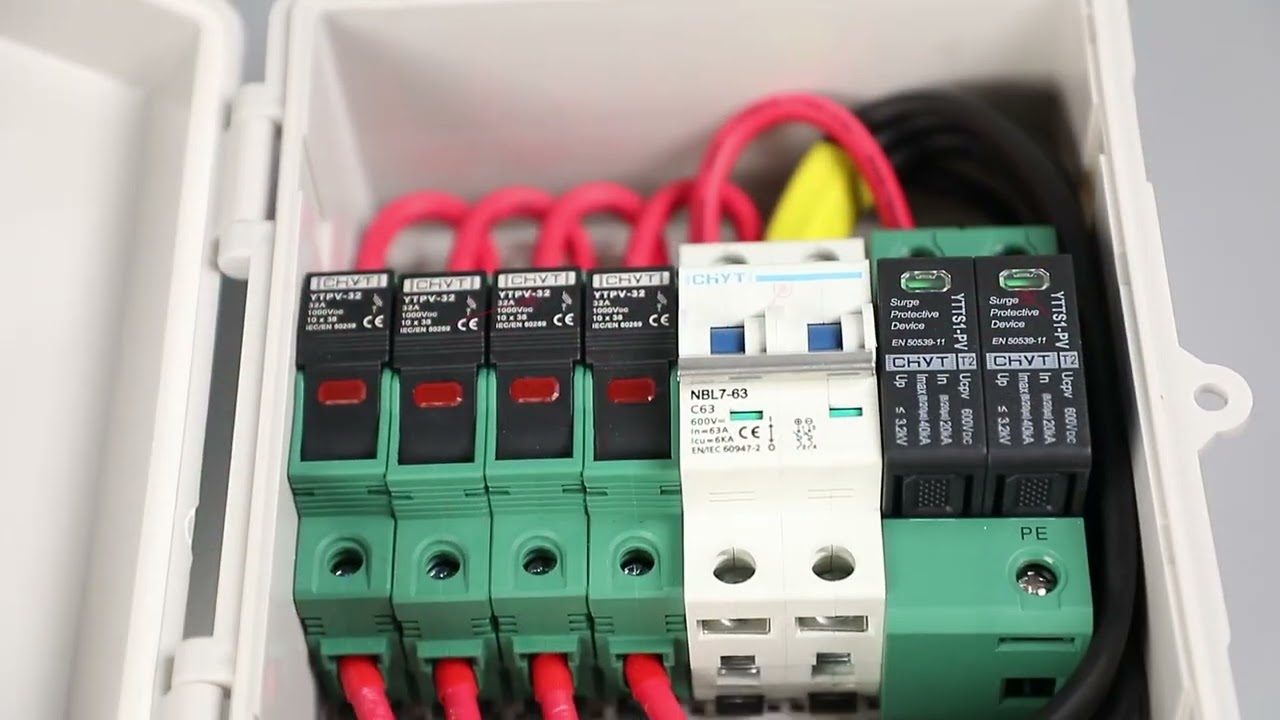 4 IN 1 OUT DC combiner box