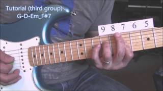 How to  play Hotel California without the use of a capo (Tutorial)