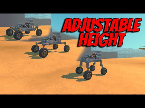 Adjustable Ride Height Scrap Mechanic Survival