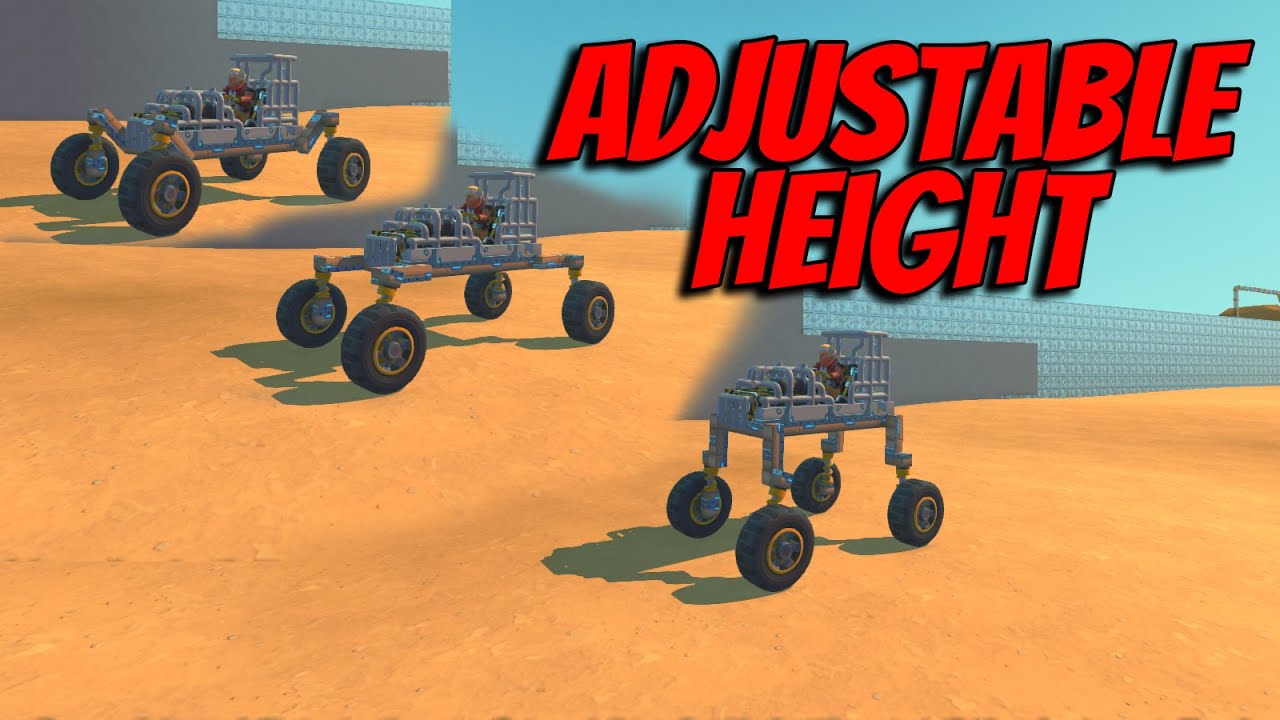 Adjustable Ride Height Scrap Mechanic Survival