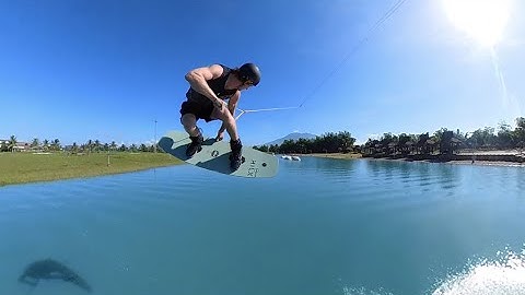 Wakeboarding Paradise: POV laps @ CWC Wakepark w/ GRAEME BURRESS