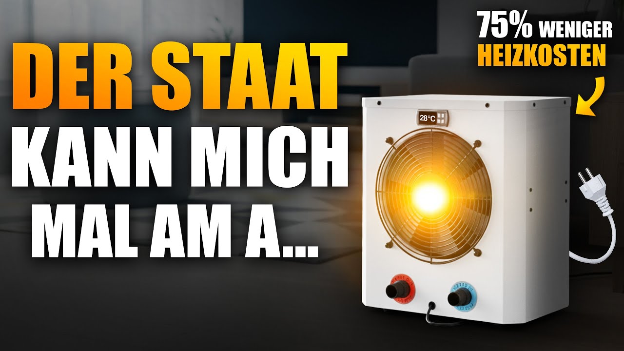 Ohne Heizungsbauer: Neue Wärmepumpe für 900€ selbst machen!