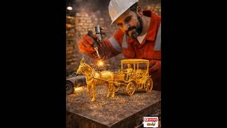 “Do you think this horse will like the perfume? #shorts #youtubeshorts  #art #craft #satisfying