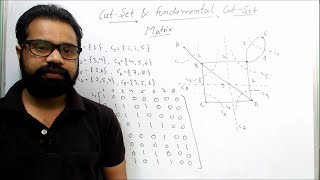 Cut Set Matrix and Fundamental Cut Set Matrix | Graph Theory | By :- Harendra Sharma