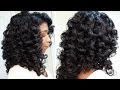 How To Cheat A Perm Rod Set | EASY Technique Heatless Soft Curls - Naptural85 Natural Hair