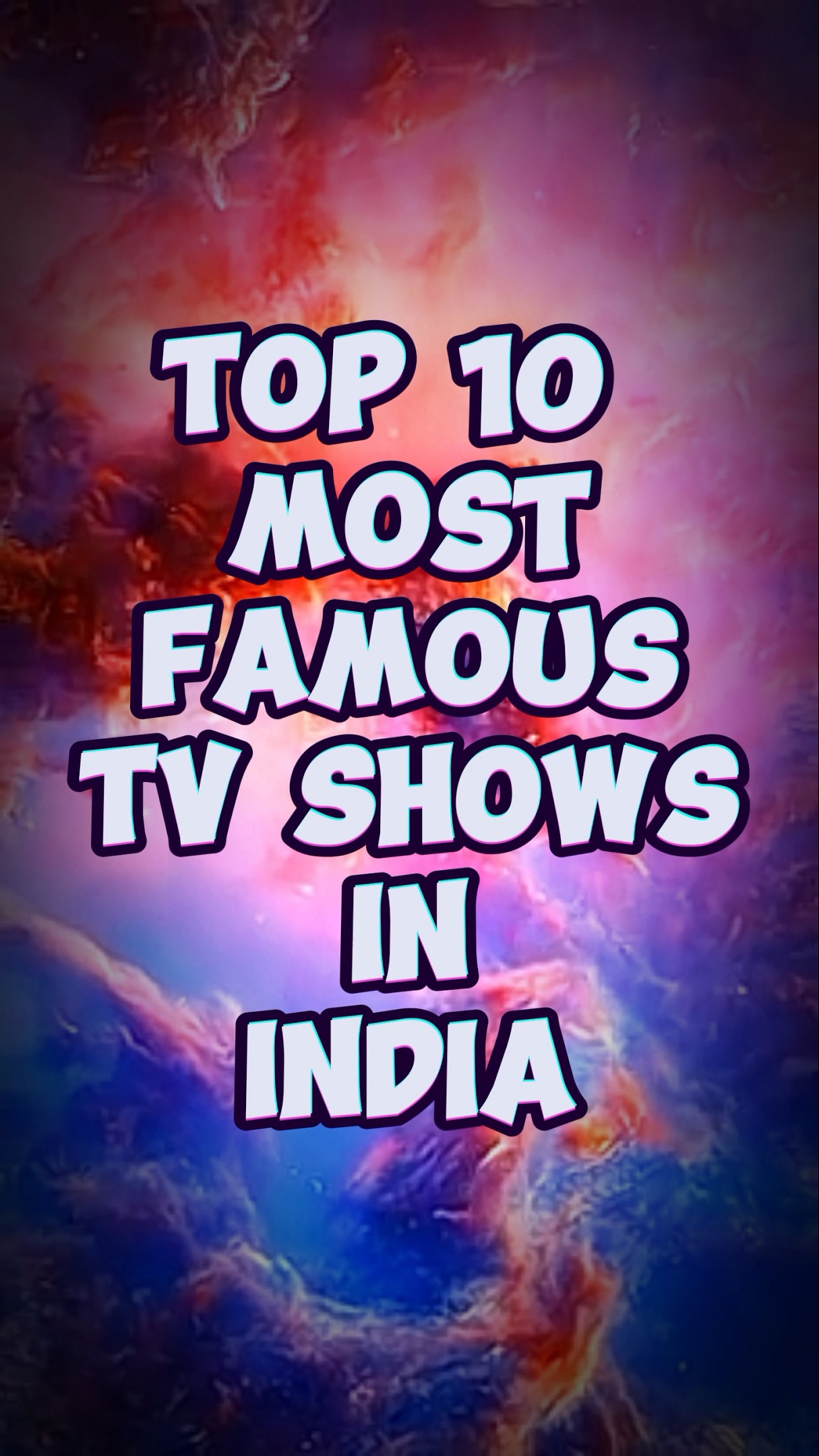 Top 10 Most Famous TV Shows In India shorts YouTube Top 10 Most Famous TV Shows In India shorts YouTube