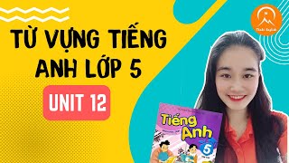 TỪ VỰNG TIẾNG ANH LỚP 5 - Unit 12. Don't ride your bike too fast! - Thaki English