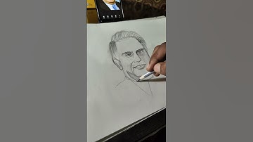 Drawing "RATAN TATA" In 5 Minutes #Ratan #ratantata  #sagarartts