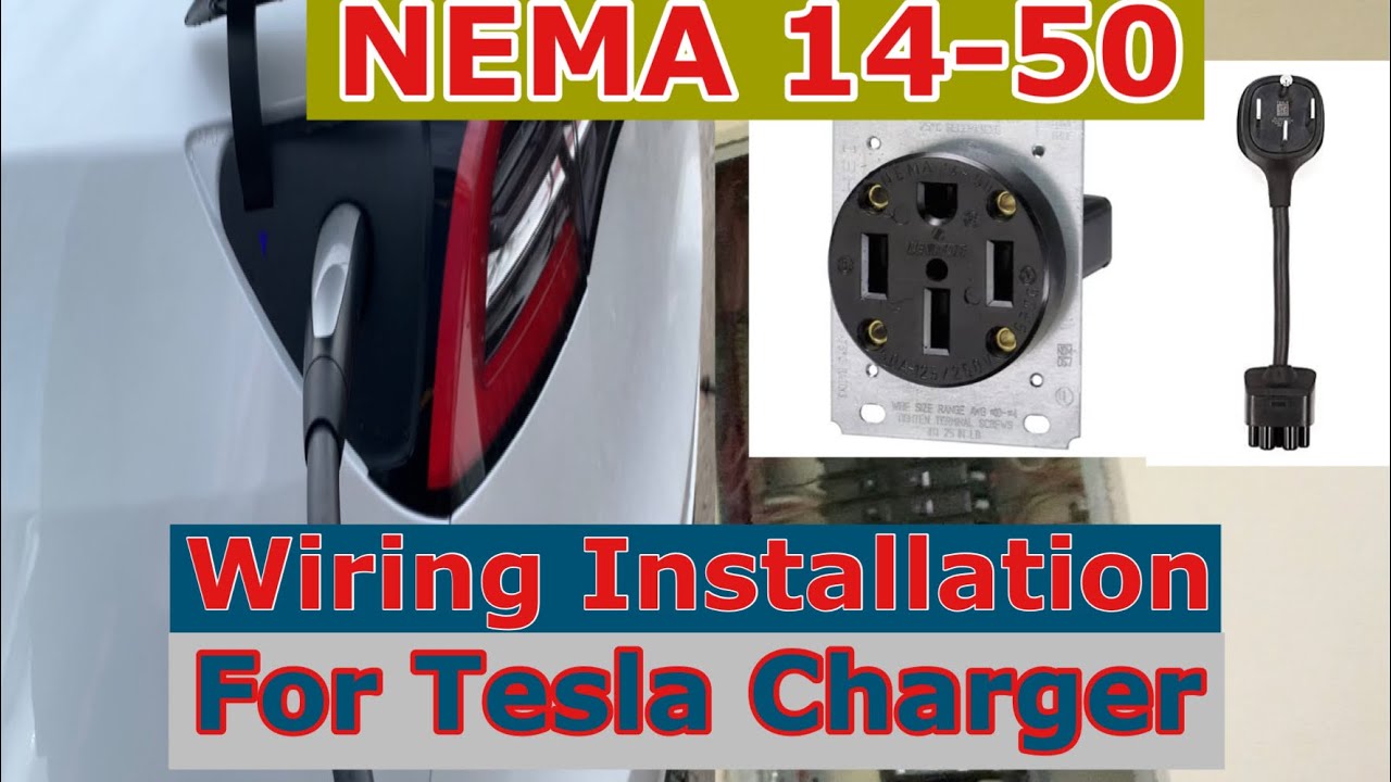 Installing Nema 14 50 For Tesla Charger YouTube Installing Nema 14 50 For Tesla Charger YouTube