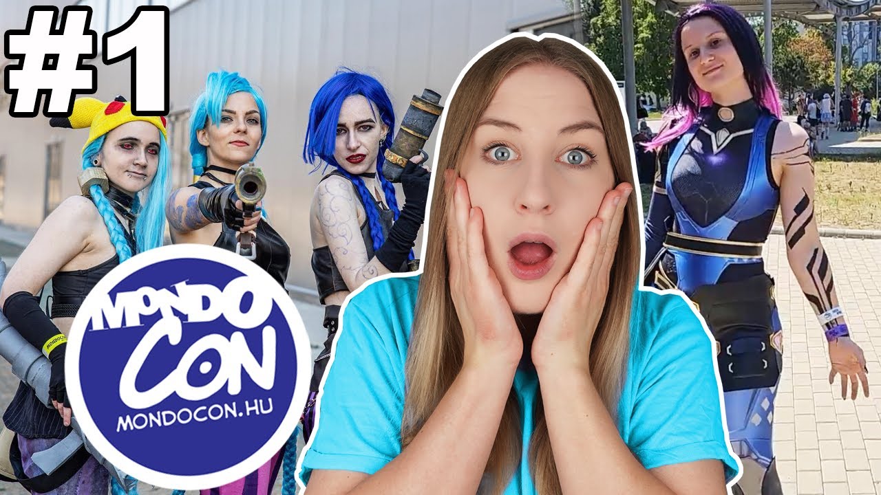 Mondocon Megnéztük a COSPLAY versenyt!😱 | Mondocon Inezzel #1 - YouTube