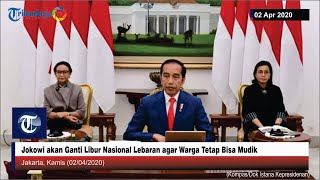 Jokowi akan Ganti Libur Nasional Lebaran agar Warga Tetap Bisa Mudik