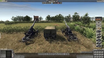 Firing 21cm Artillery