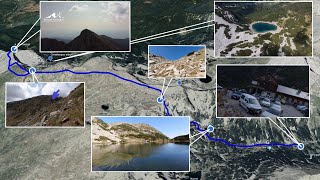 Синаница - подробно описание на маршрута от хижа Вихрен + кадри от дрон