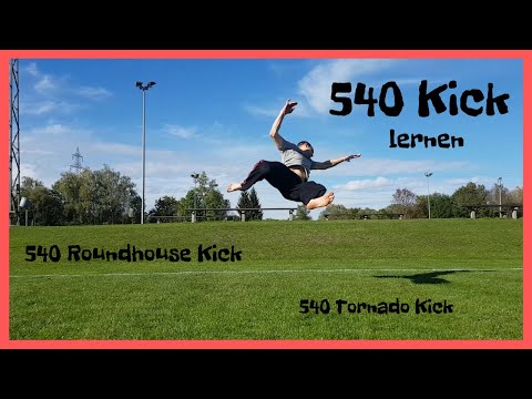 540 Kick lernen|540 Roundhouse Kick|540 Tornado Kick Tutorial|by Infinite Tutorials