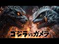 ゴジラVSガメラ…生き残るのはどちら #ゴジラ #ガメラ