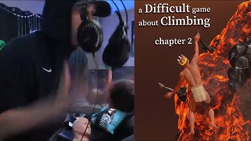 THE GREAT FALL... (a Difficult game about Climbing Chapter 2) (Part 4)