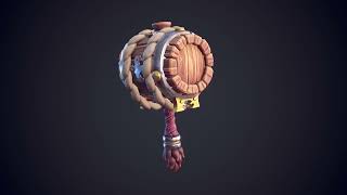 Stylized model - barrel hammer