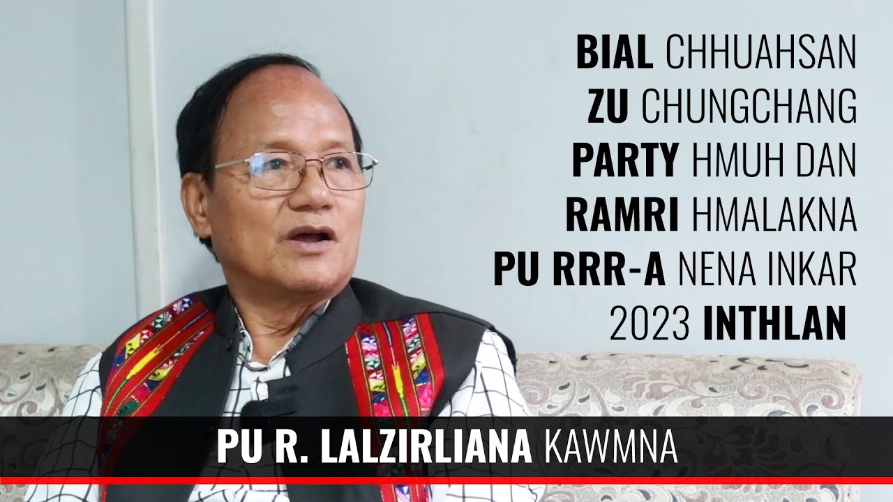 Politician Pu R. Lalzirliana kawmna