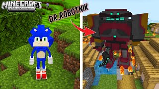 "SONIC AT TAILS" LUMABAN KAY DR.ROBOTNIK or DR.EGGMAN | Minecraft PE