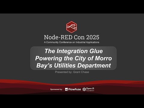 Node-RED is the Solution: The Integration Glue Powering the City of Morro Bay’s Utilities Department