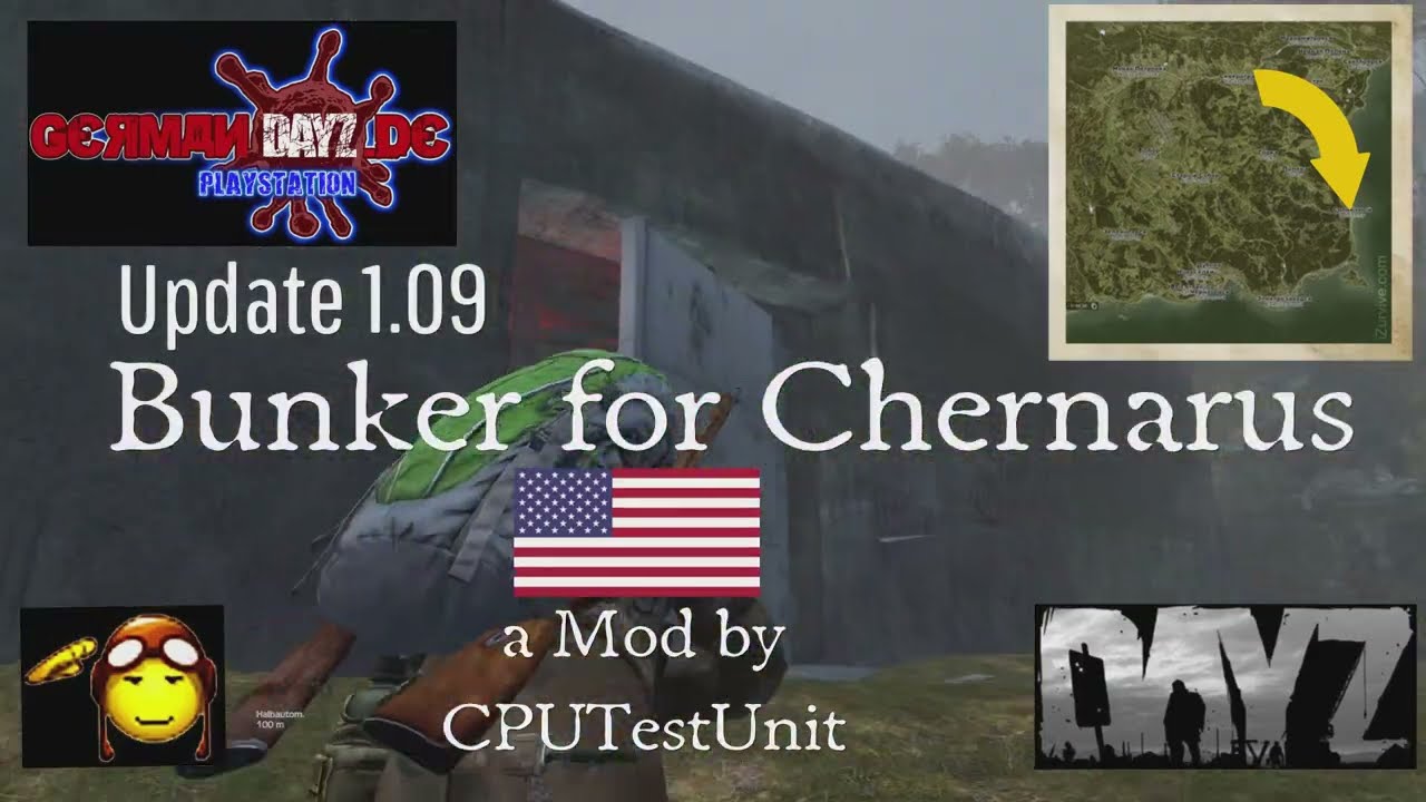 DayZ Chernarus Bunker Console (english)