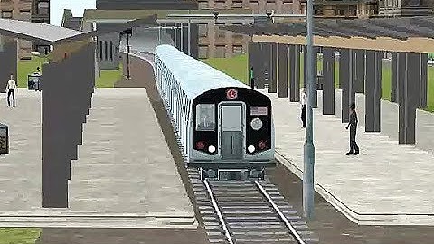 Train Sim - Metropolis Using R160 New York Subway - Simulasi Kereta Api