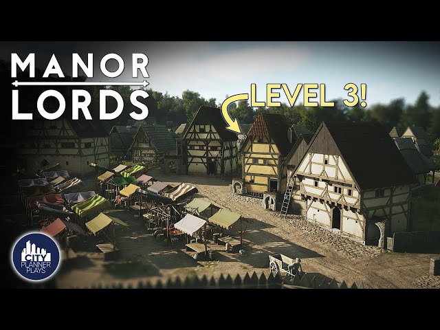Leveling Up a City u0026 Completing Supply Chains in Manor Lords! | Ep. 3 class=