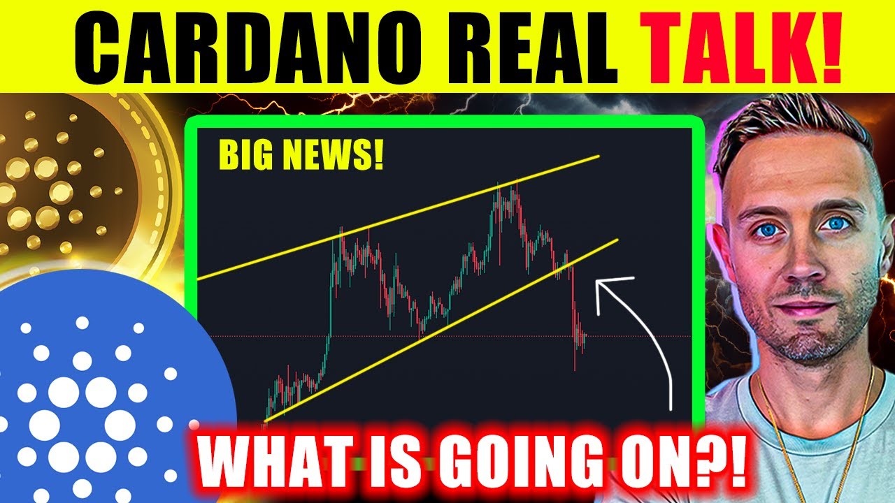 CARDANO & Crypto FALL! PREPARE for This NOW!
