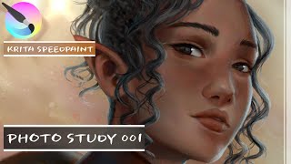 SPEEDPAINT | &quot;Photo study 001&quot; | Krita